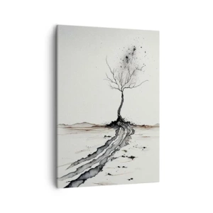 Canvas picture - Winter Melancholy - 50x70 cm
