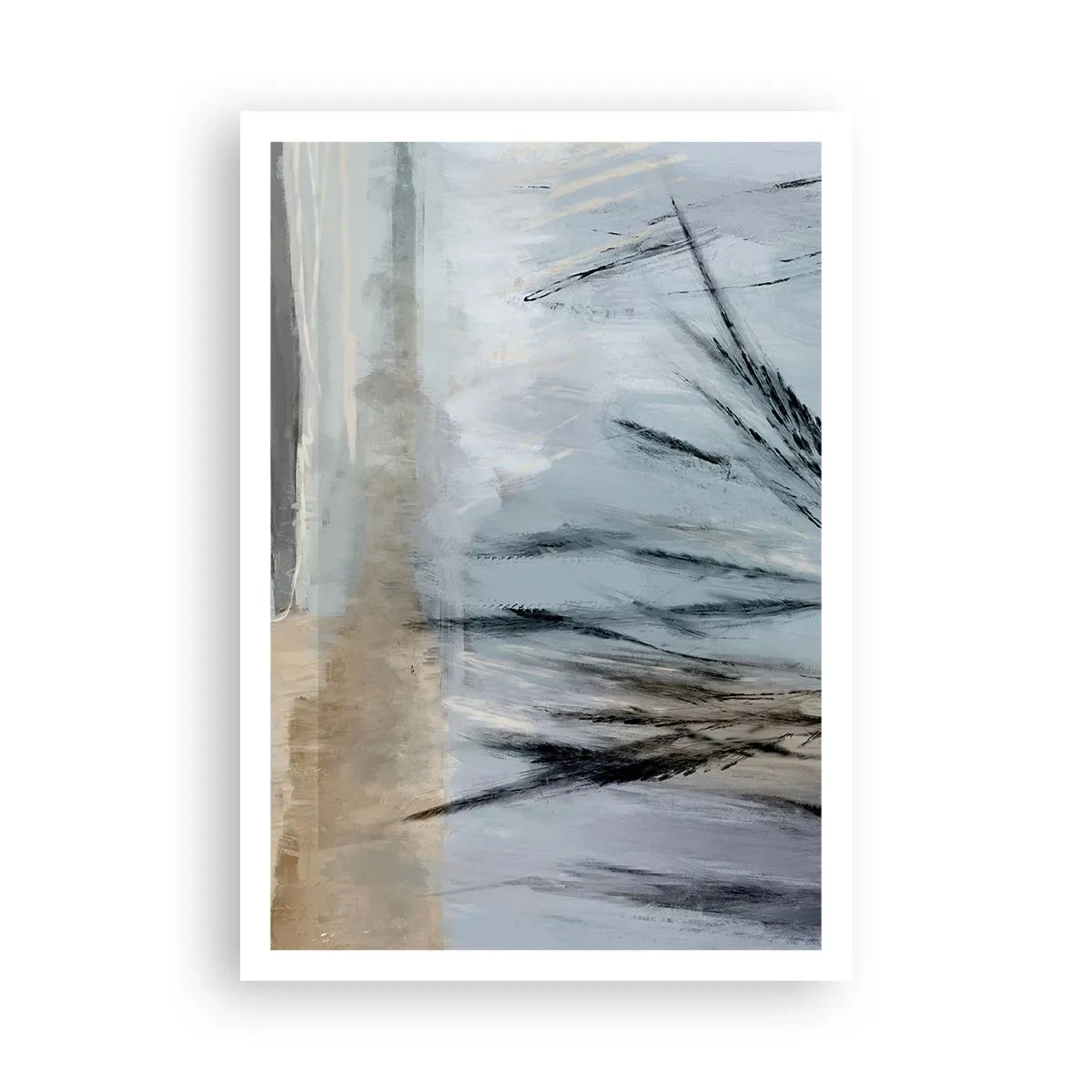 Poster - Winter Fields - 70x100 cm