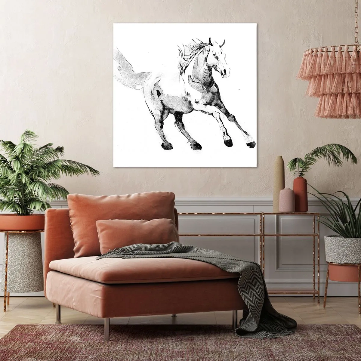 Canvas picture - Untamed Soul - 60x60 cm