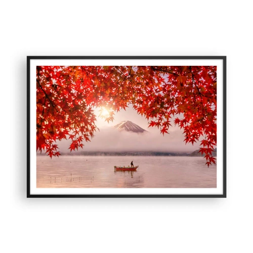 Poster in black frame - In Japanese Style - 100x70 cm