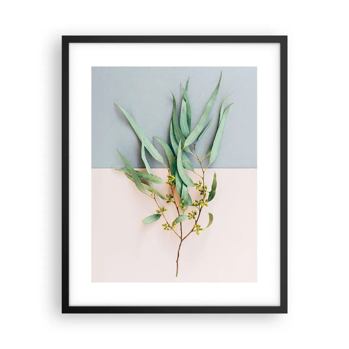 Poster in black frame - Pastel Subtlety - 40x50 cm