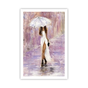 Poster - In Liliac Rain - 61x91 cm