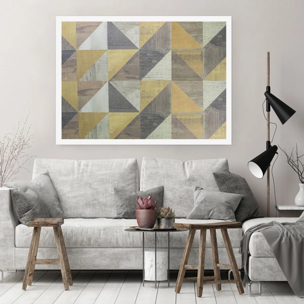 Poster - The Art. of Triangles - 40x30 cm
