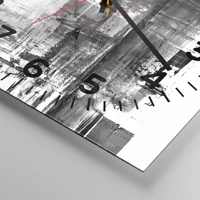 Clock face with numbers