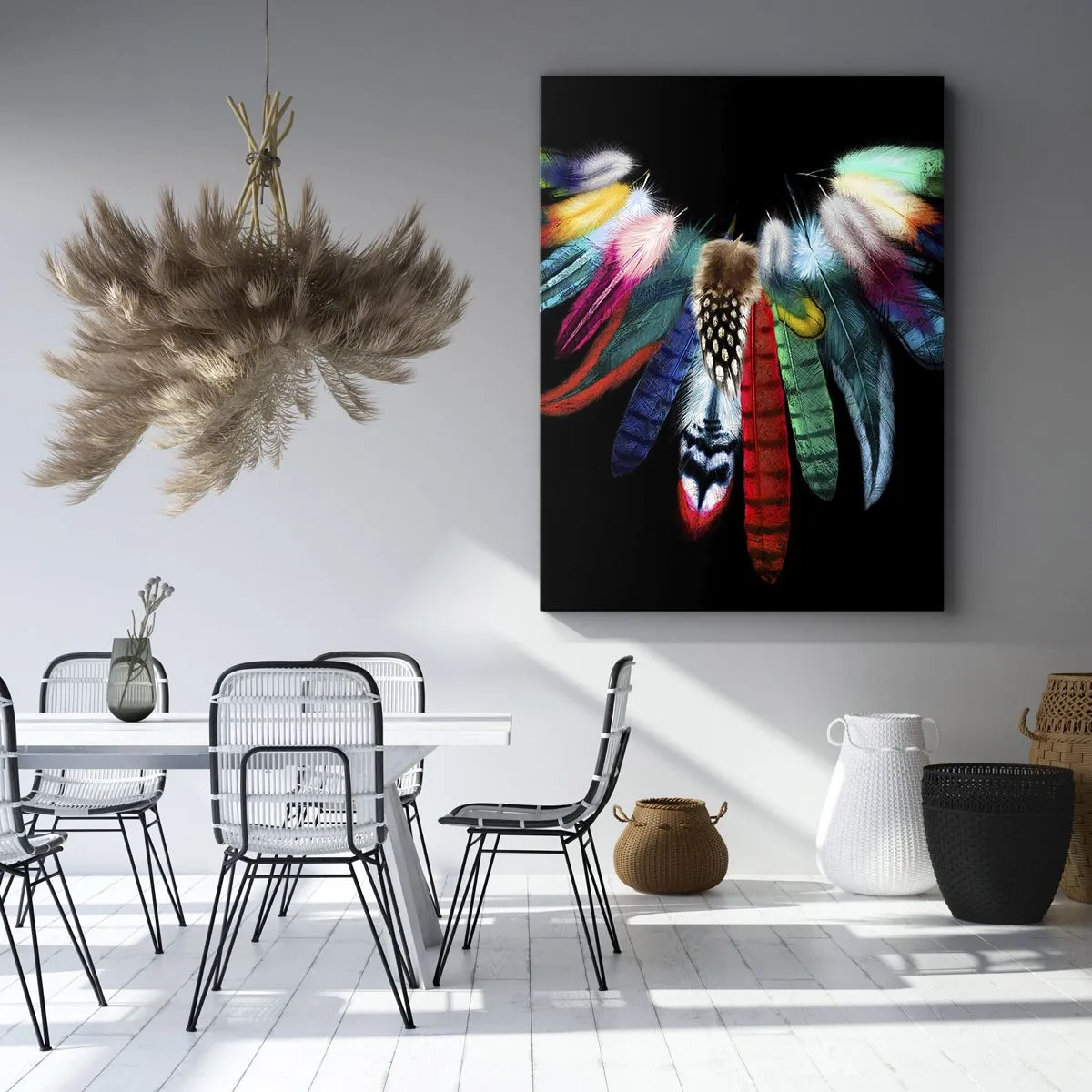 Canvas picture - Indian Necklace - 80x120 cm