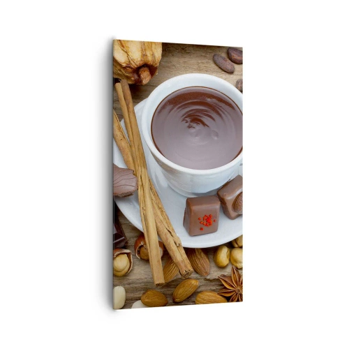 Canvas picture - From a Fairytale Factory of Chocolate - 65x120 cm