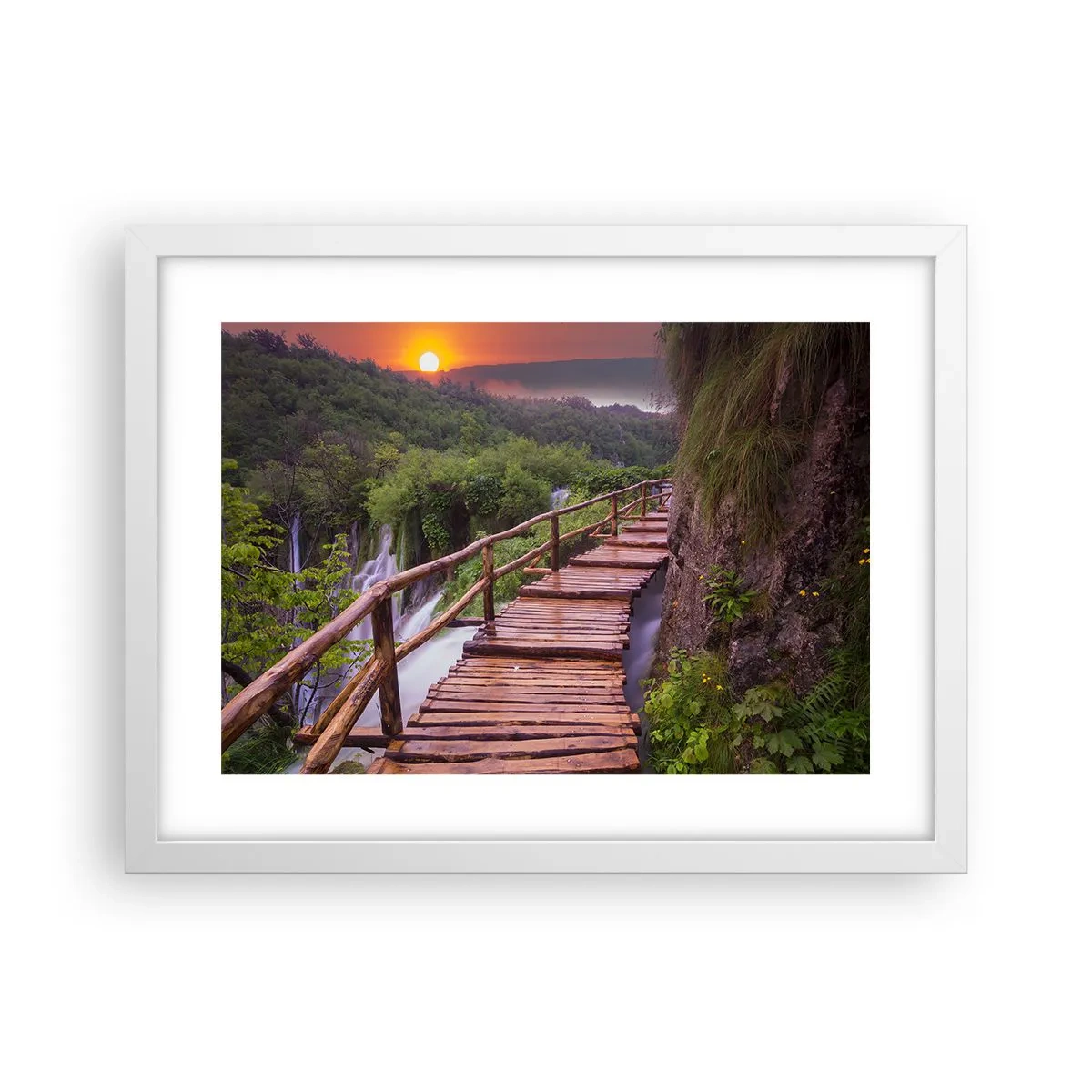 Poster in white frmae - Unbelievable Beauty - 40x30 cm