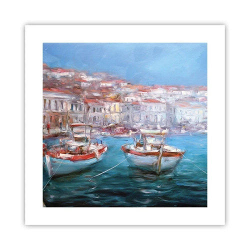 Poster - Italian Bay - 40x40 cm