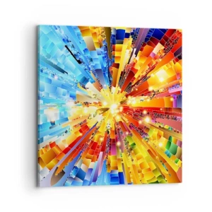 Canvas picture - In Medias Res - 70x70 cm