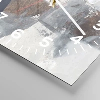 Clock face with numbers