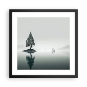 Poster in black frame - Daydreaming - 40x40 cm