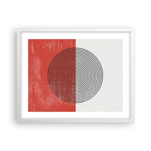 Poster in white frmae - To the Core - 50x40 cm