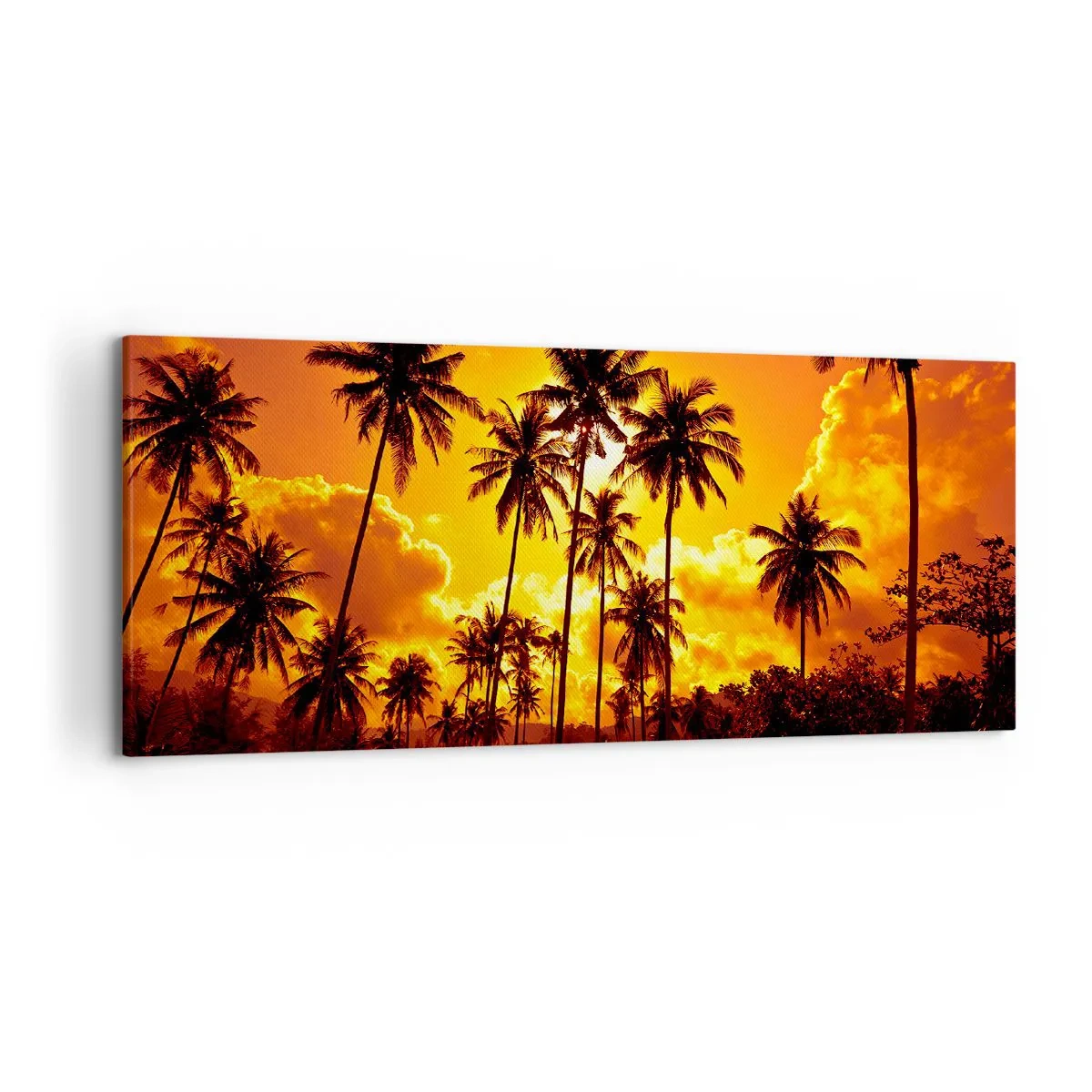 Canvas picture - Blazing Sun - 120x50 cm