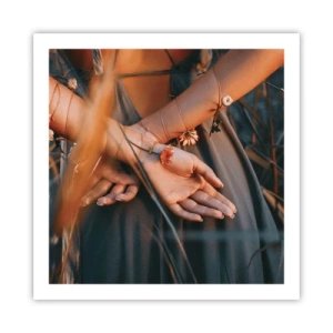 Poster - Connected with Nature - 60x60 cm