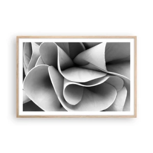 Poster in light oak frame - It Is Happening in Space - 91x61 cm