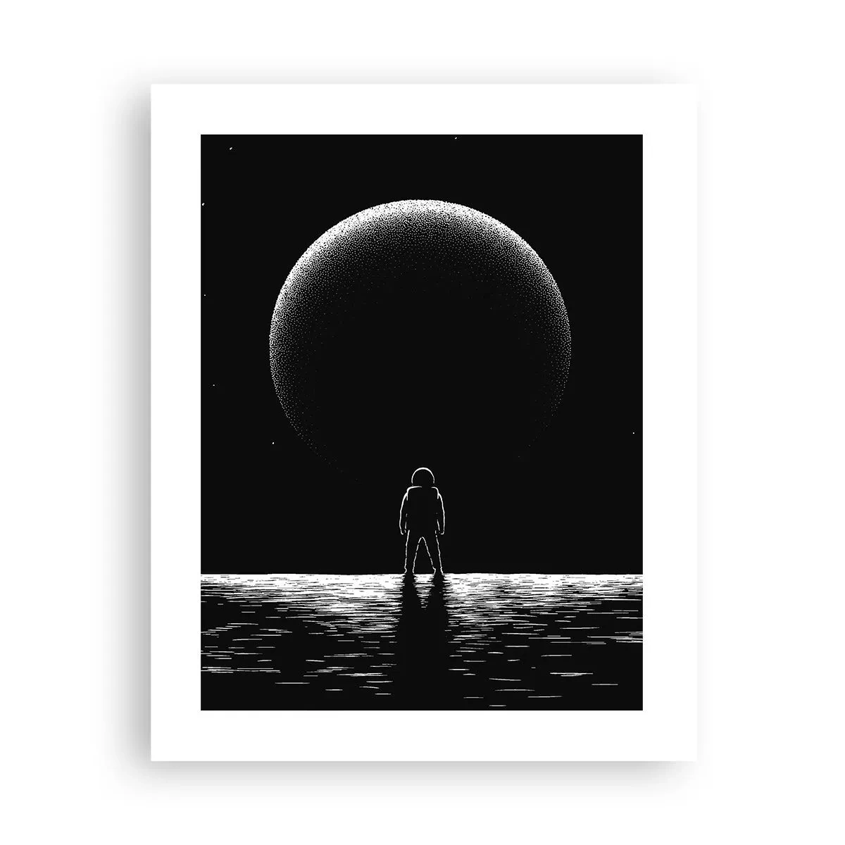 Poster - Face to Face - 40x50 cm