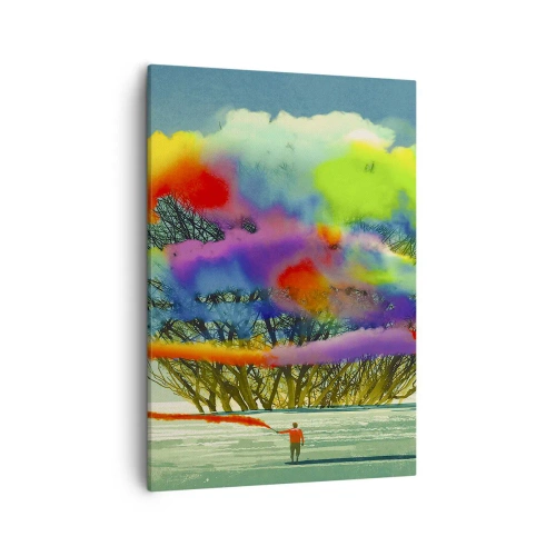 Canvas picture - Revive this World - 50x70 cm