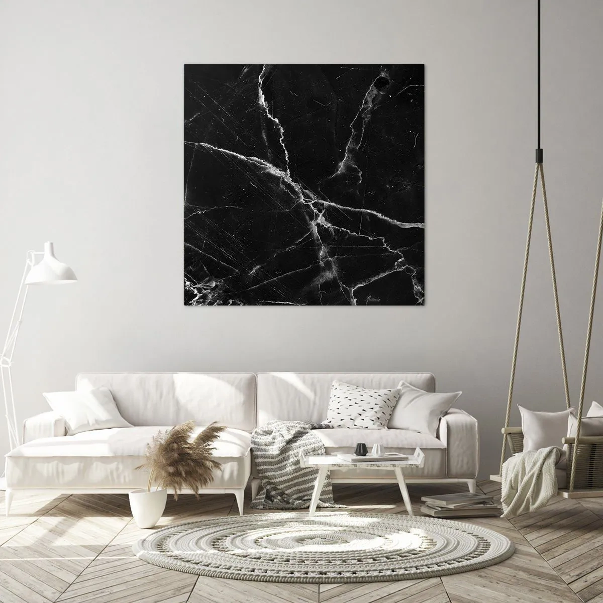 Canvas picture - The Secret Life of a Stone - 30x30 cm