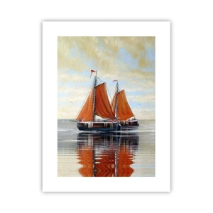 Poster - Ahoy, Sailor, Sail… - 30x40 cm
