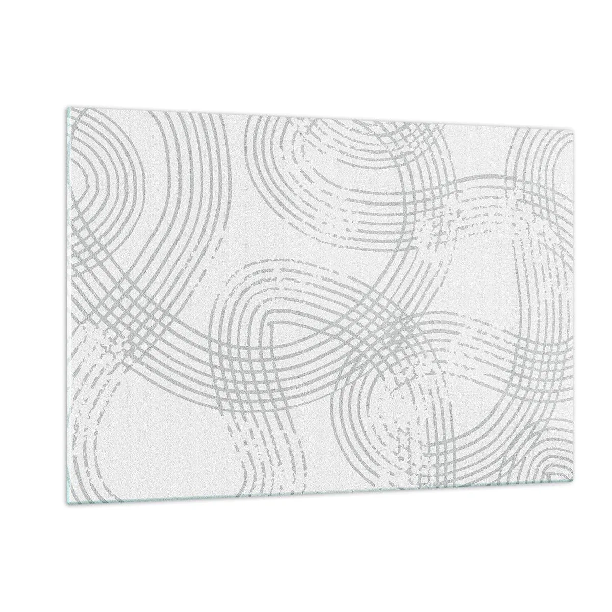 Glass picture - No Straight Line - 120x80 cm