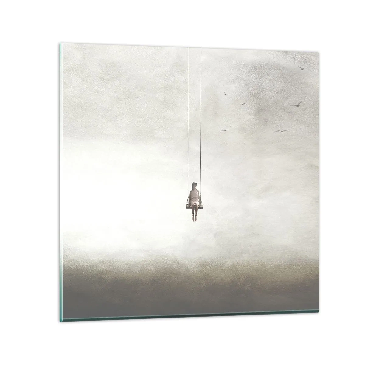 Glass picture - Child in Us - 40x40 cm