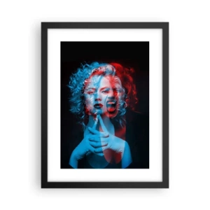 Poster in black frame - Alter Ego - 30x40 cm
