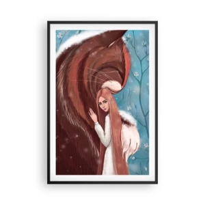 Poster in black frame - Welcome to a Fairytale - 61x91 cm