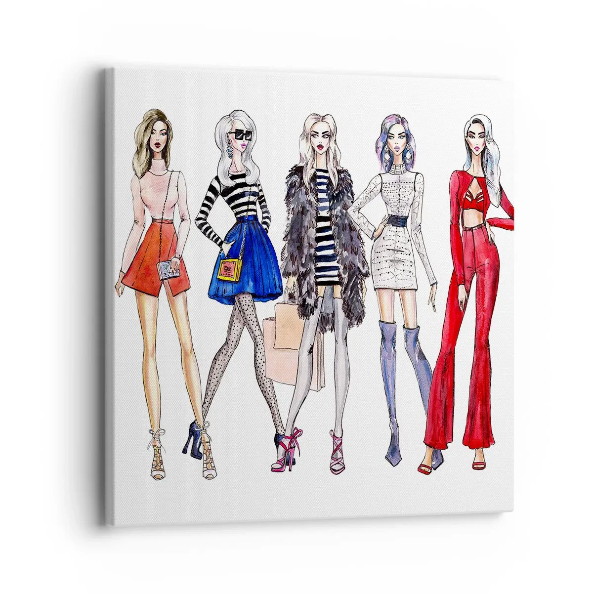 Canvas picture - Every Week Fashion Week - 30x30 cm