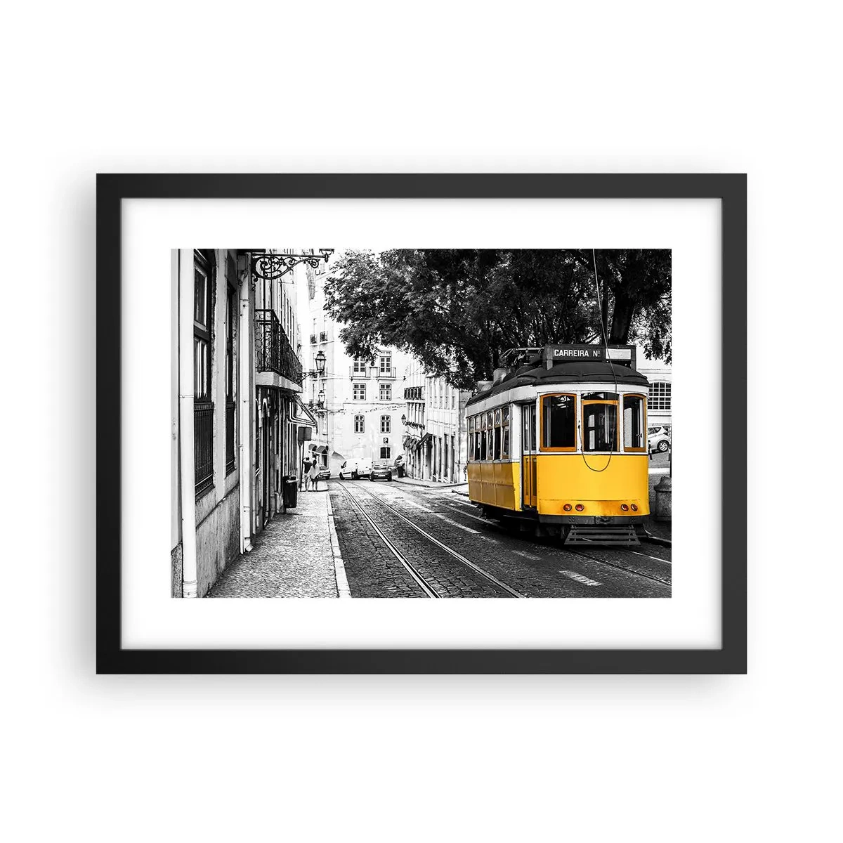 Poster in black frame - With Fado in the Background - 40x30 cm