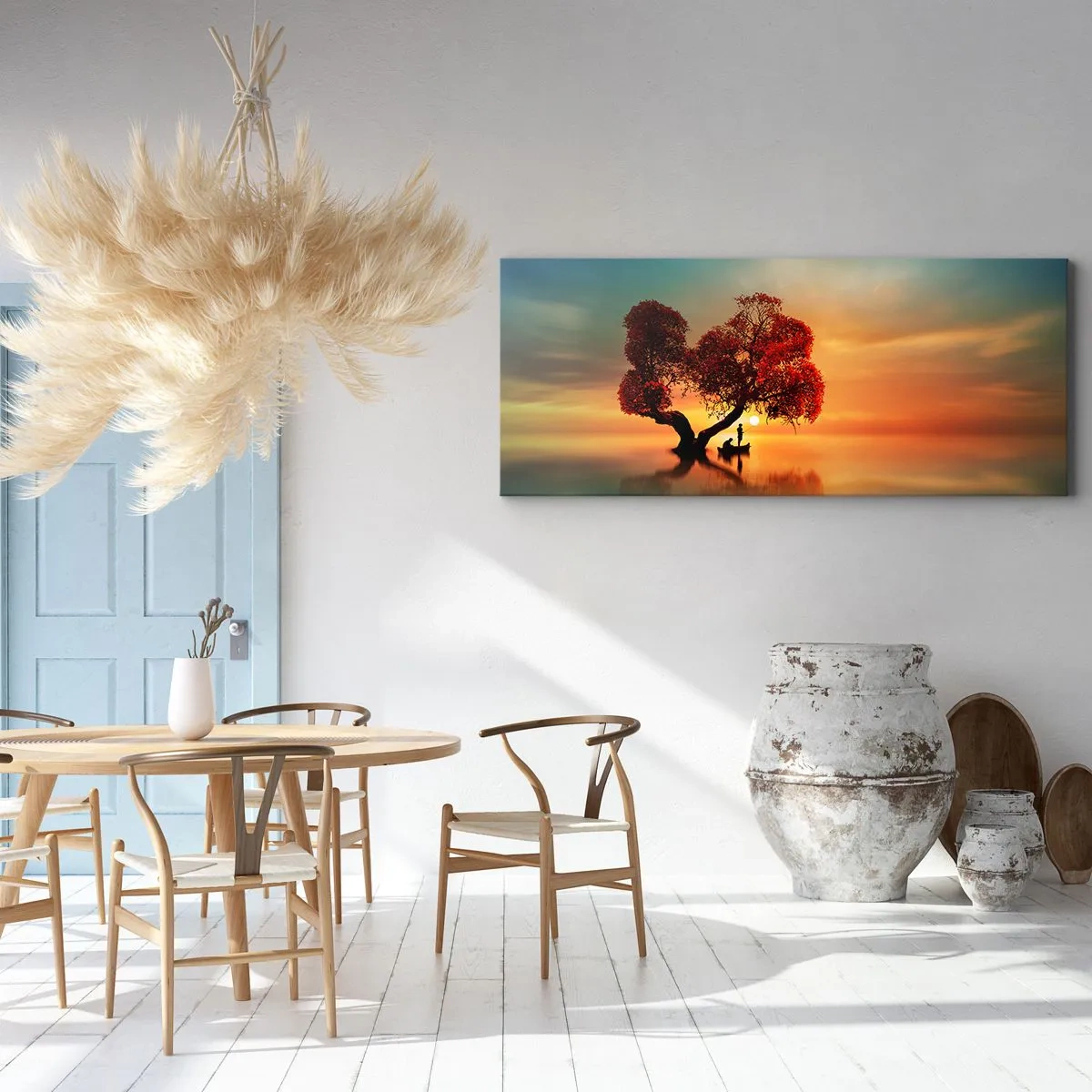 Canvas picture - Far Away and Lost to the World - 90x30 cm