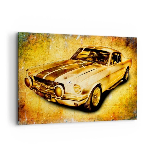 Canvas picture - Crazy 70-ies - 120x80 cm