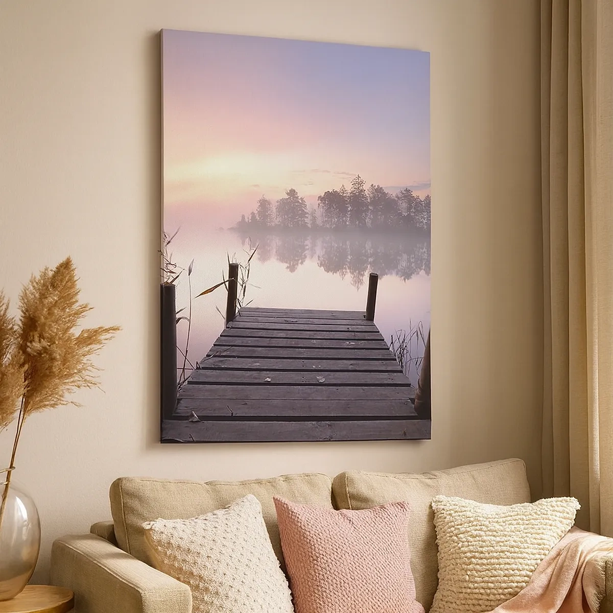 Canvas picture - Out from a Lilac Fog… - 50x70 cm