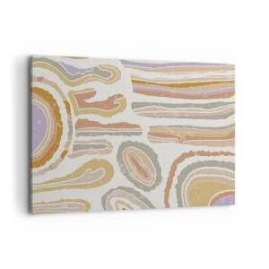 Canvas picture - Colourful Cross-Sections - 120x80 cm