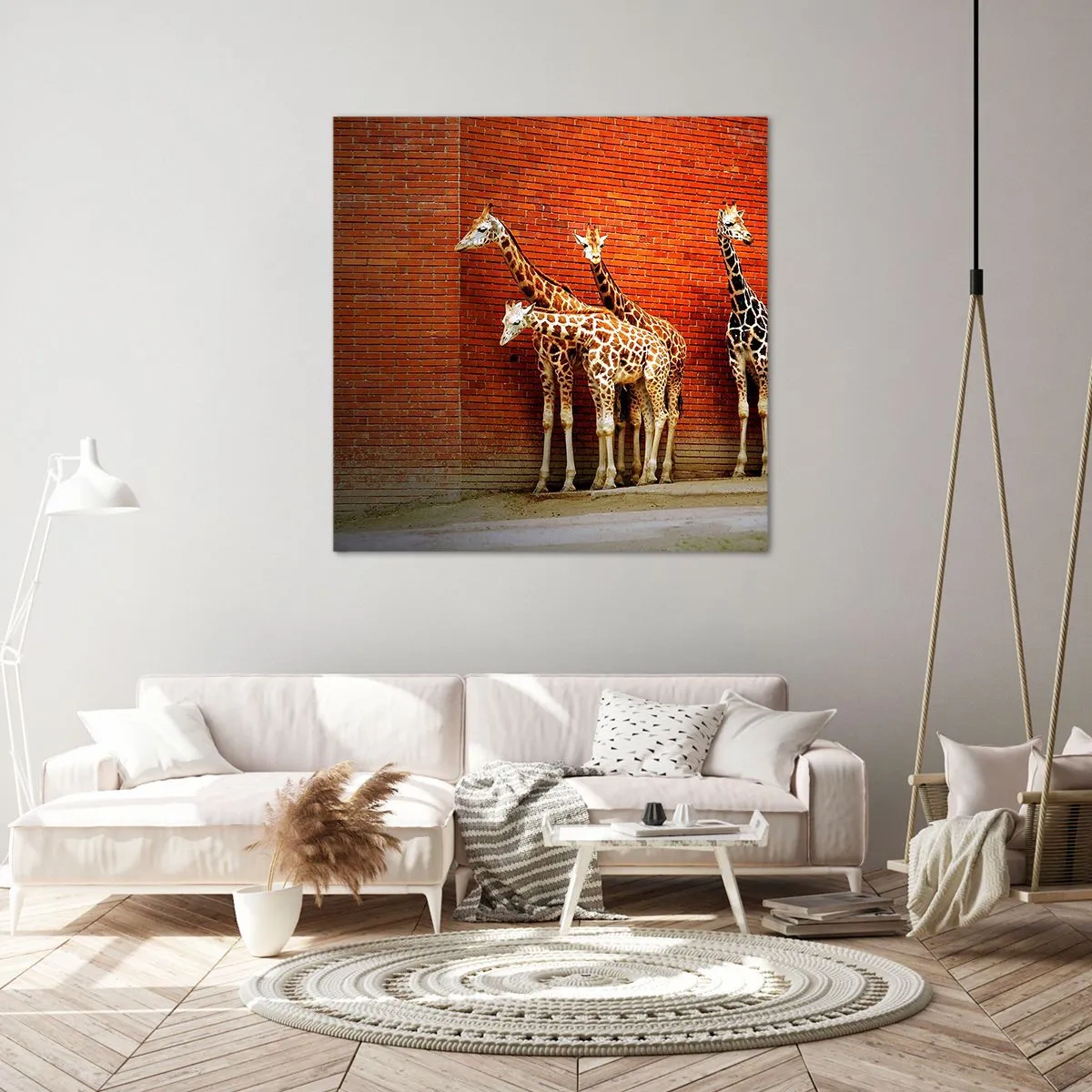 Canvas picture - Can You See an Acacia? - 40x40 cm