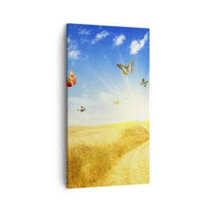 Canvas picture - How Can You Not Love the Summer? - 45x80 cm