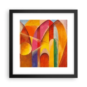 Poster in black frame - Cathedral of the Sun - 30x30 cm