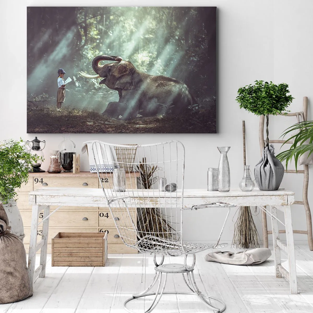 Canvas picture - Listen to This… - 120x80 cm