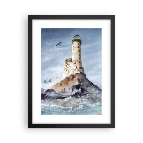 Poster in black frame - Invincible - 30x40 cm