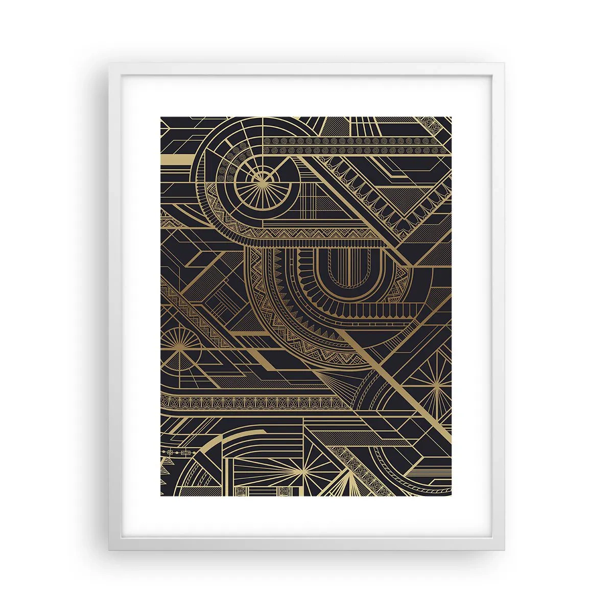 Poster in white frmae - Concepts, Ideas, Plans - 40x50 cm