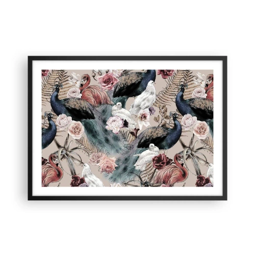 Poster in black frame - In Palace Garden - 70x50 cm