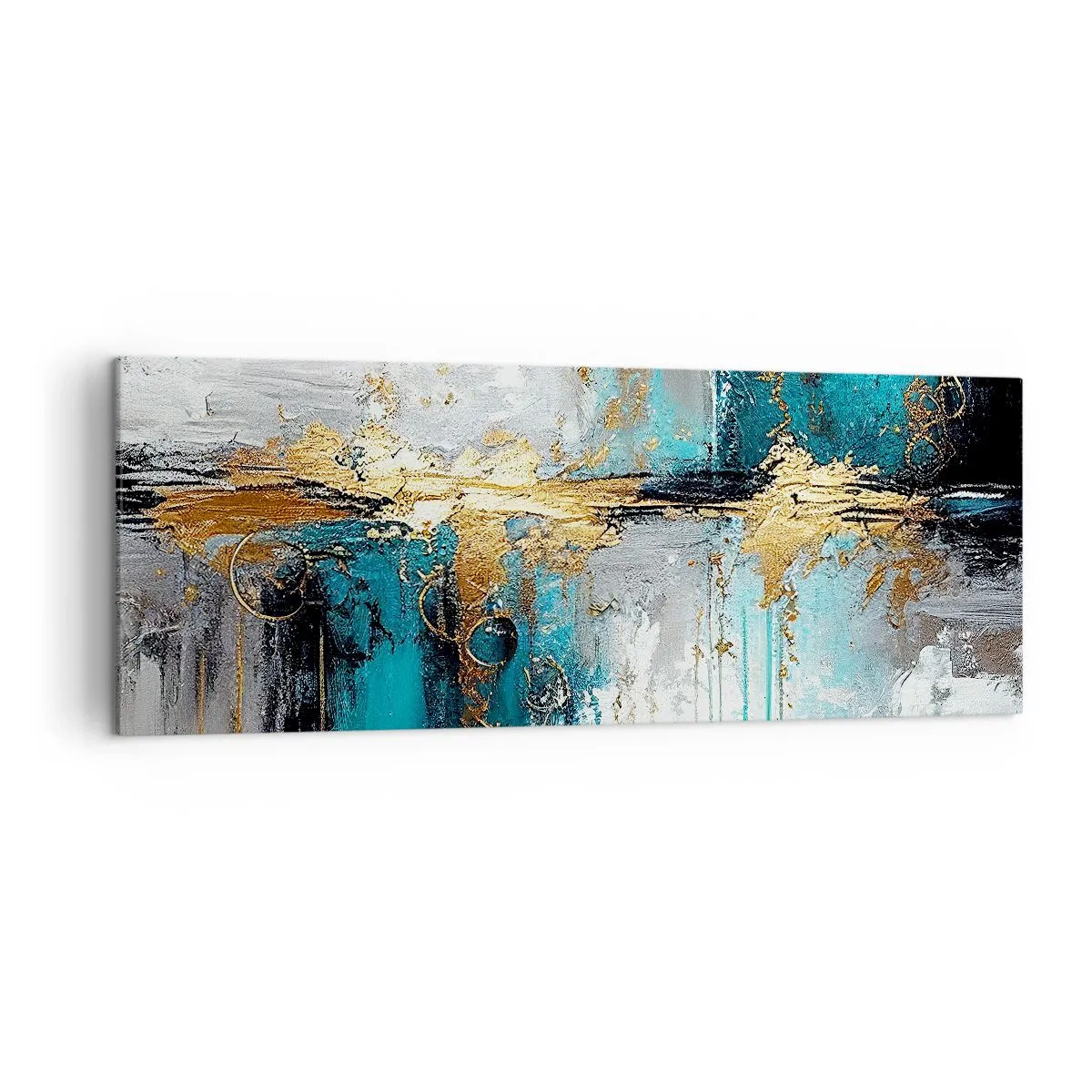 Canvas picture - Everything Flows - 140x50 cm