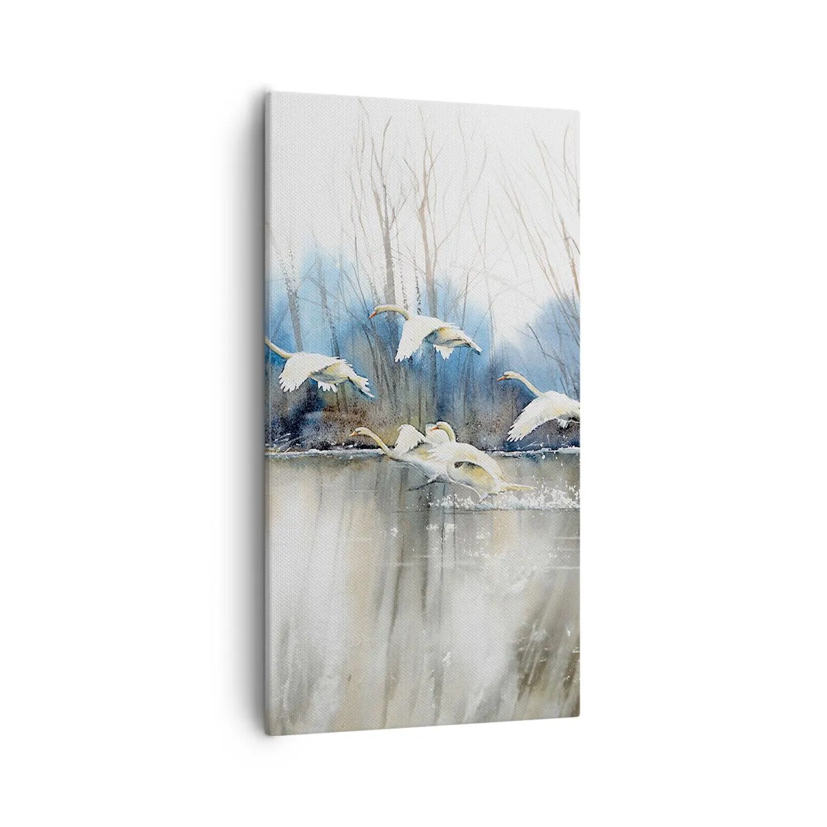Canvas picture - Like in a Fairy Tale about Wild Swans - 55x100 cm