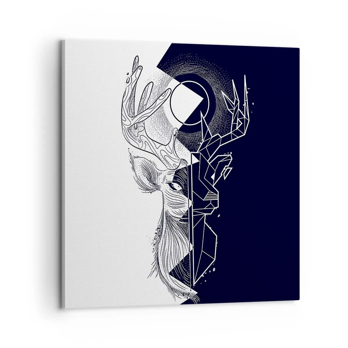 Canvas picture - Struggle and Unity of the Opposites - 60x60 cm