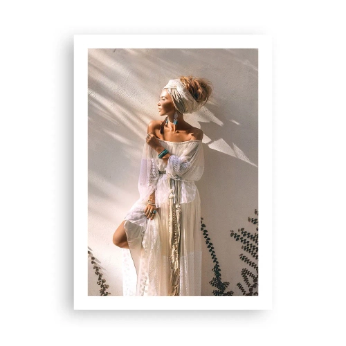 Poster - Sun and Girl - 50x70 cm