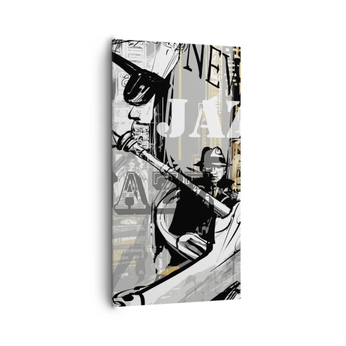 Canvas picture - In the Rhythm of New York - 65x120 cm
