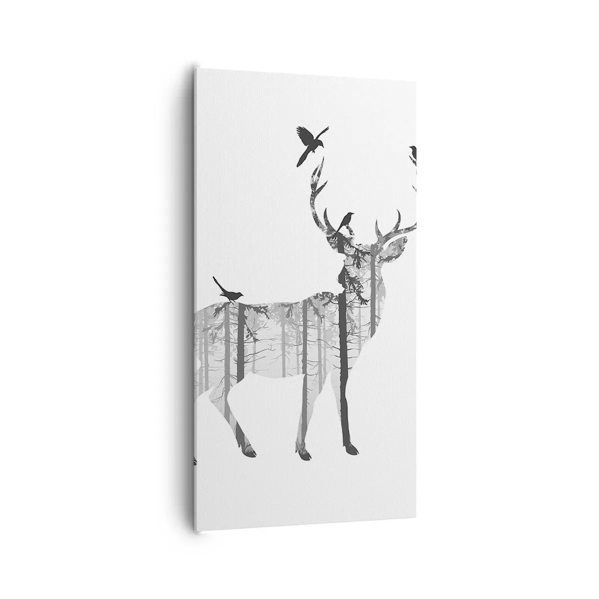 Canvas picture - Good Spirit of a Forest - 65x120 cm