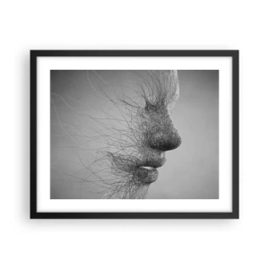 Poster in black frame - Spirit of the Wind - 50x40 cm
