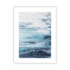 Poster - Blue Icicles - 30x40 cm