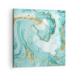 Canvas picture - Under the Great Wave of the Edo Period - 50x50 cm