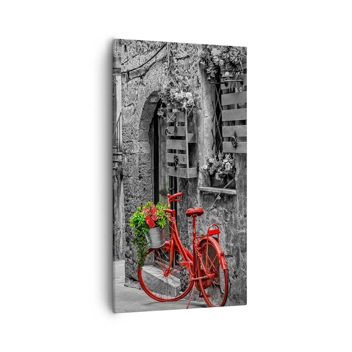 Canvas picture - Tuscan Alley - 55x100 cm